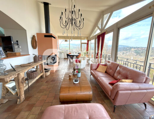 Sain-Bel - Maison pièces